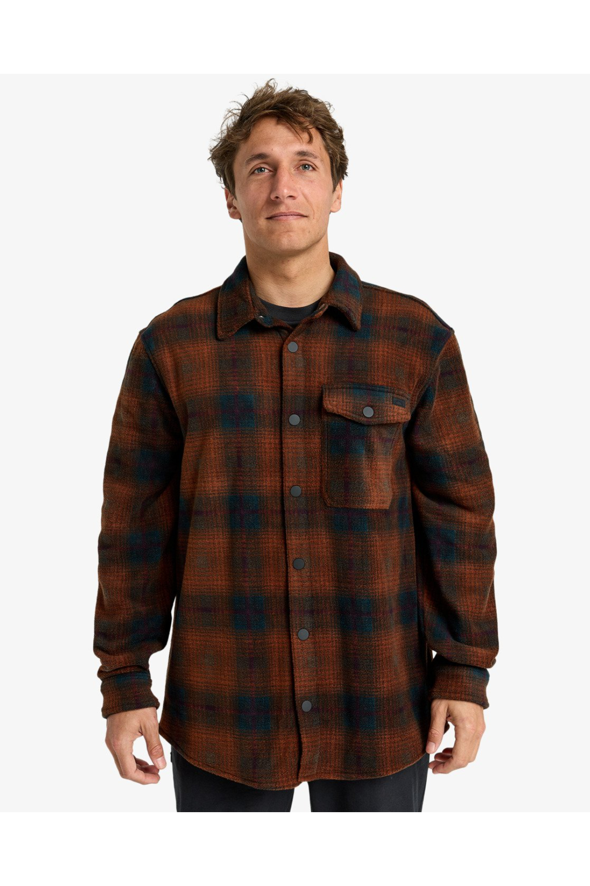 BILLABONG EBYFT00145 FURNACE FLANNEL Erkek Polar Gömlek Kahverengi