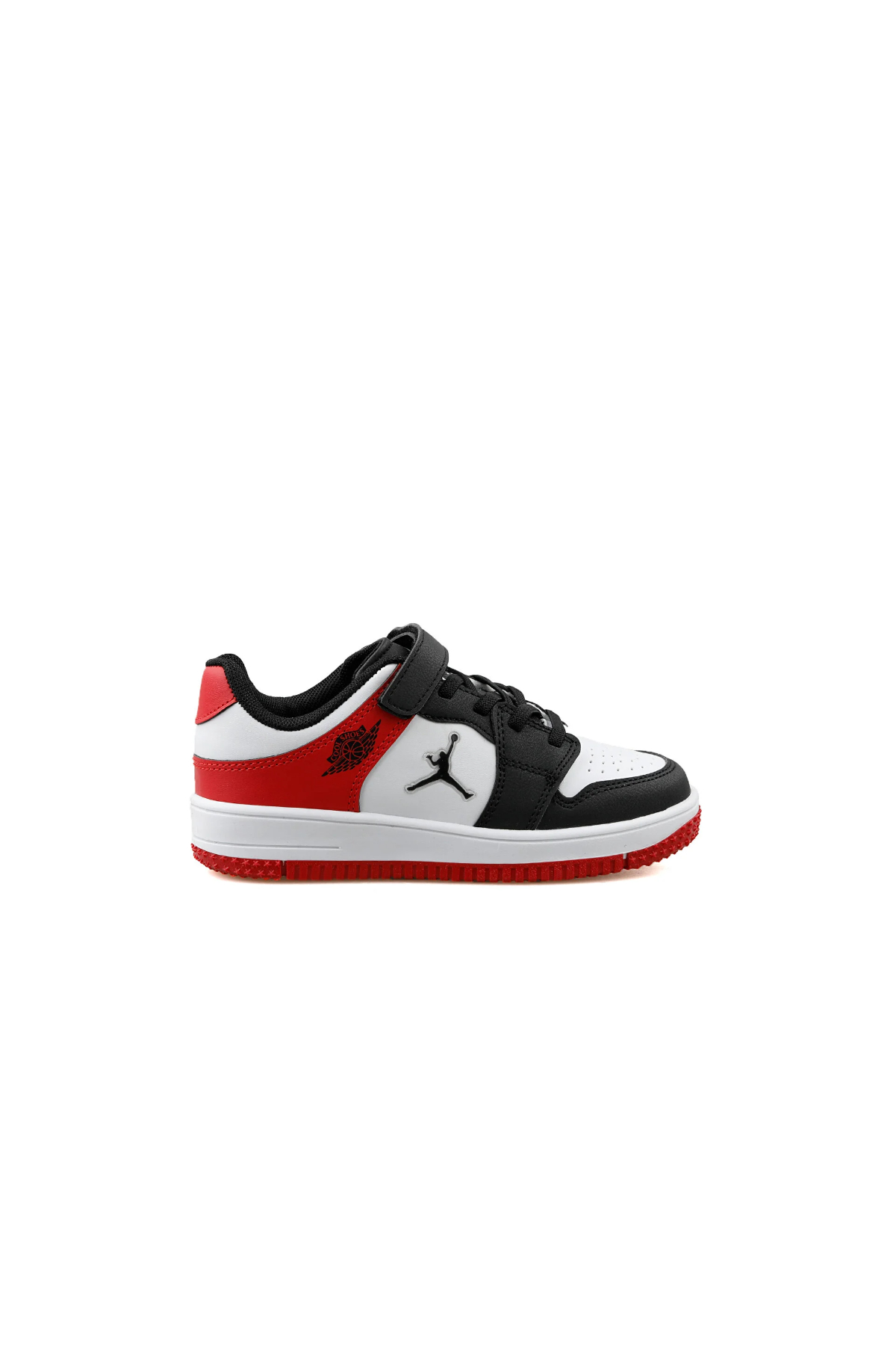 BoBe KIDS Haykat Kısa Flt Erkek Çocuk Sneaker Beyaz Kırmızı
