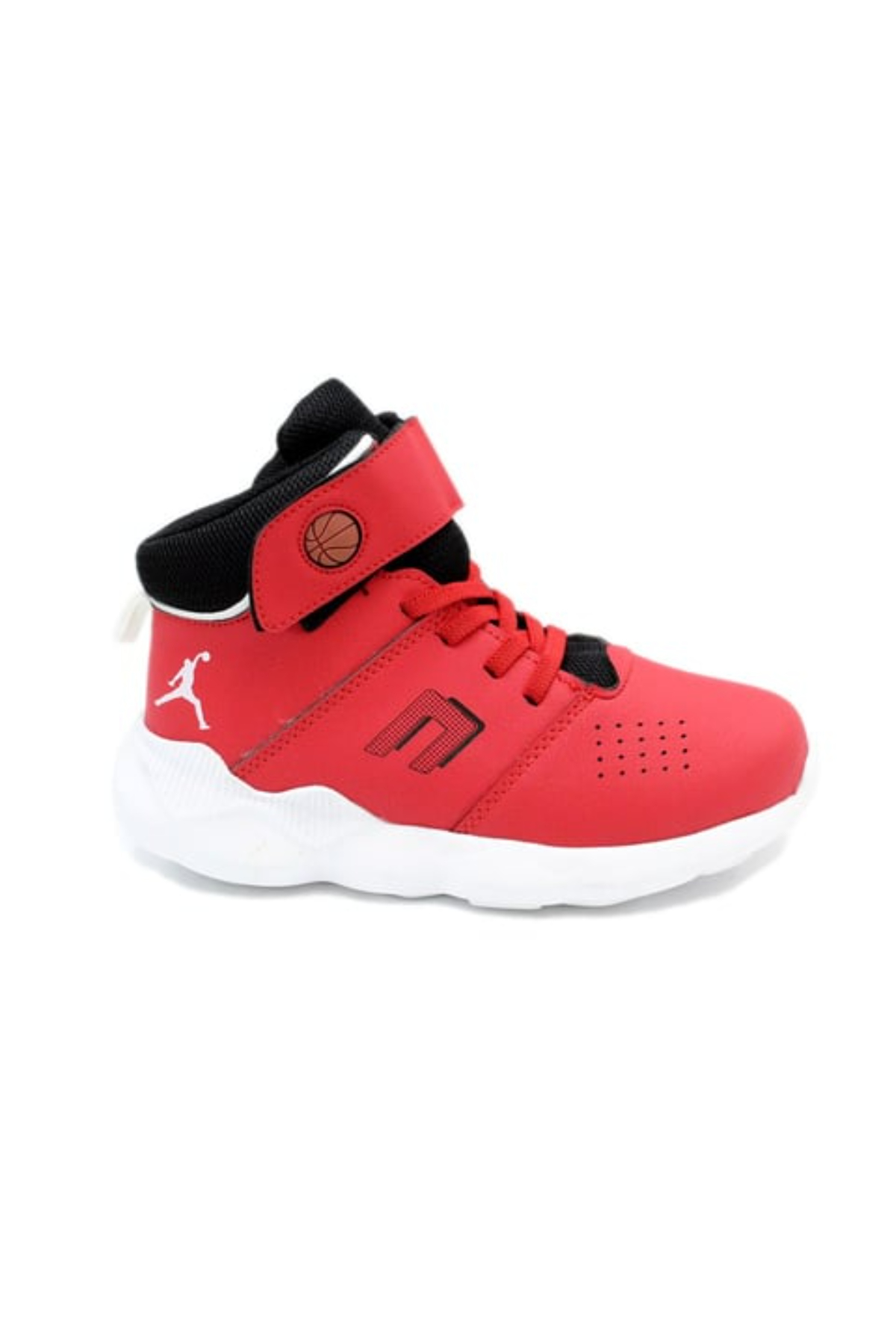 BoBe KIDS RİO FLT Erkek Çocuk Basket Sneaker Kırmızı