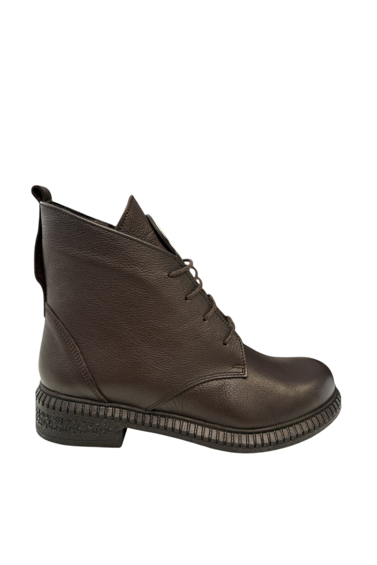 Castle Black YLDZ-20915-1 Kadın Hakiki Deri Klasik Bot Kahverengi