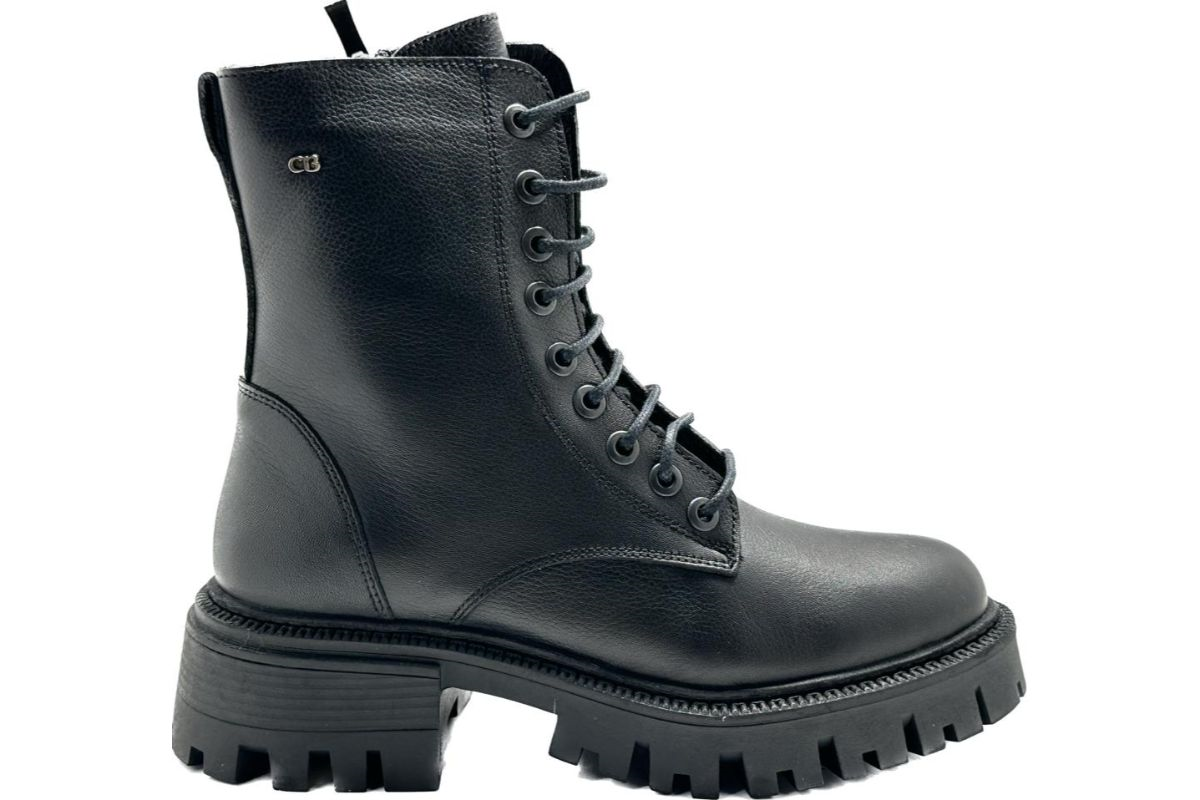 Castle Black YLDZ-23781-1 Kadın Hakiki Deri Bot Siyah
