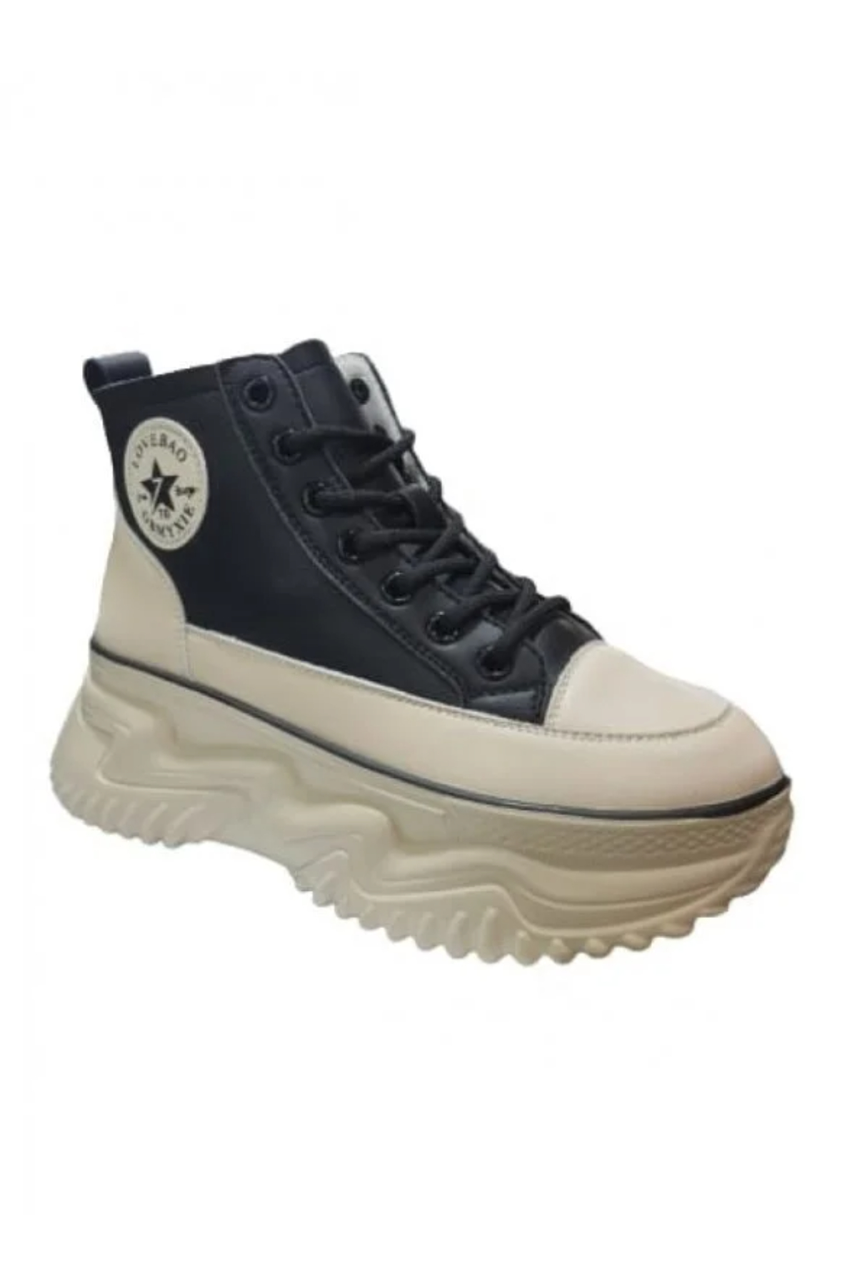 GAMELU 23Kz Gınza Siyah Ortopedik Günlük Kadın Spor Ayakkabı Siyah