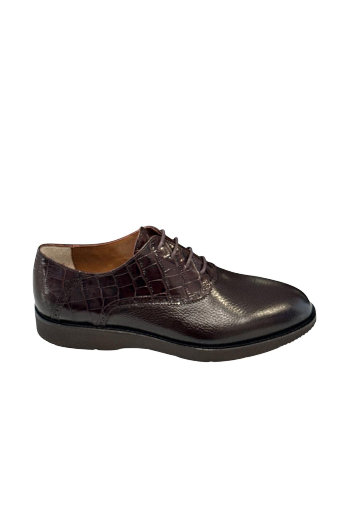Gianni Maggi 2364 Erkek Dana Derisi Klasik Ayakkabı Kahverengi