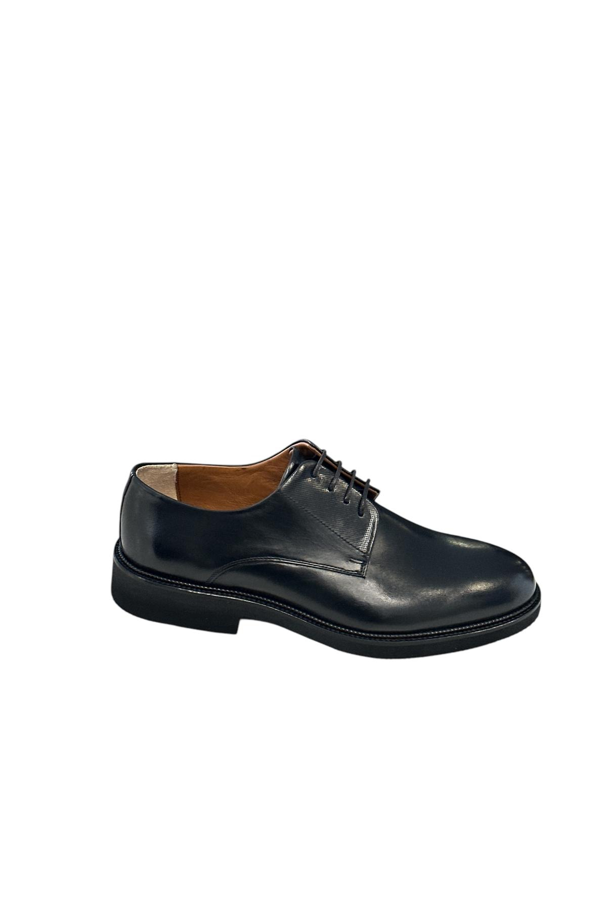 Gianni Maggi 3043 Erkek Dana Derisi Klasik Ayakkabı Siyah