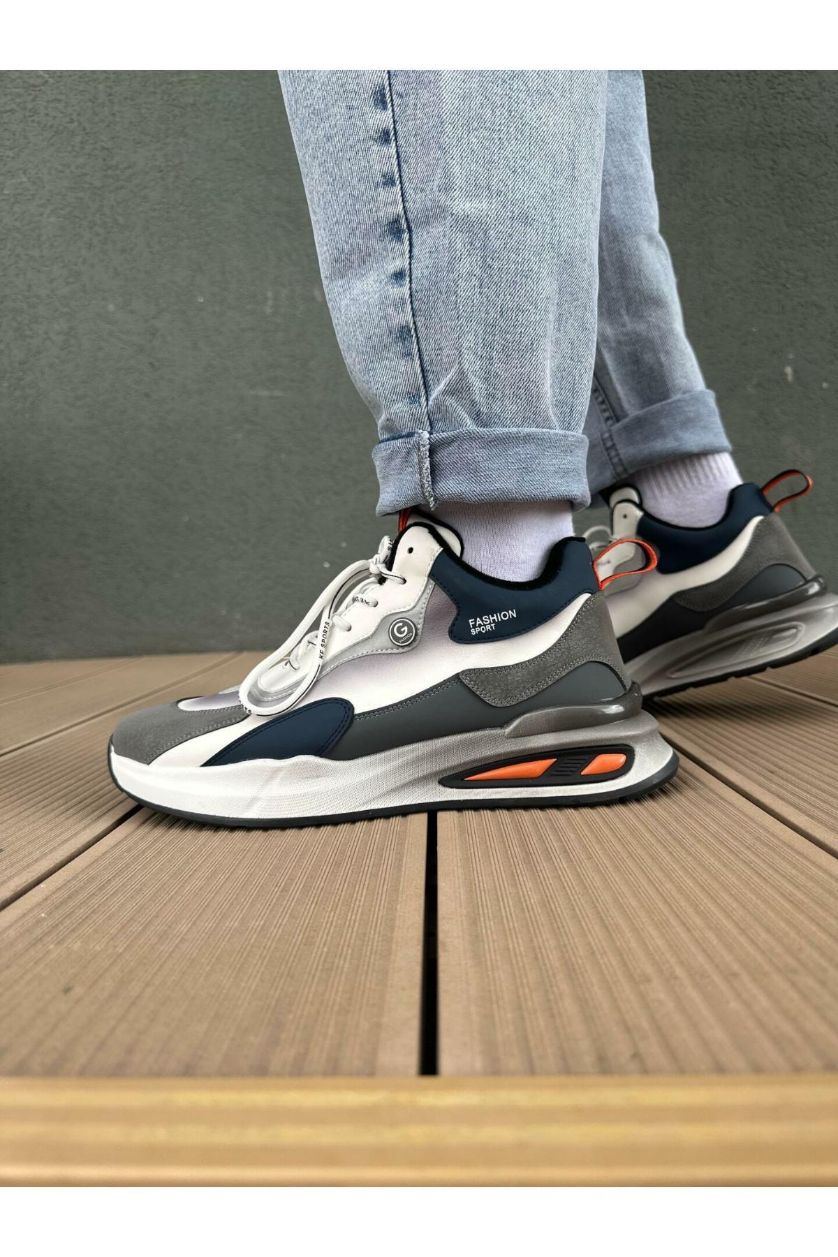 Guja 23K544 Erkek Sneakers Günlük Kullanım Ayakkabı Beyaz