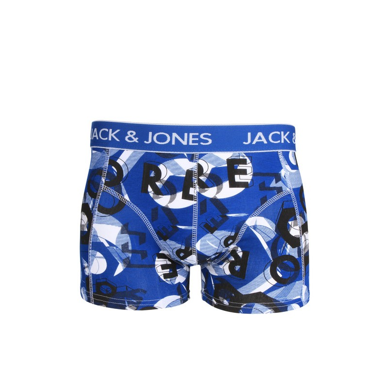 Jack&Jones 12082553 Erkek Blue Boxer Mavi Siyah