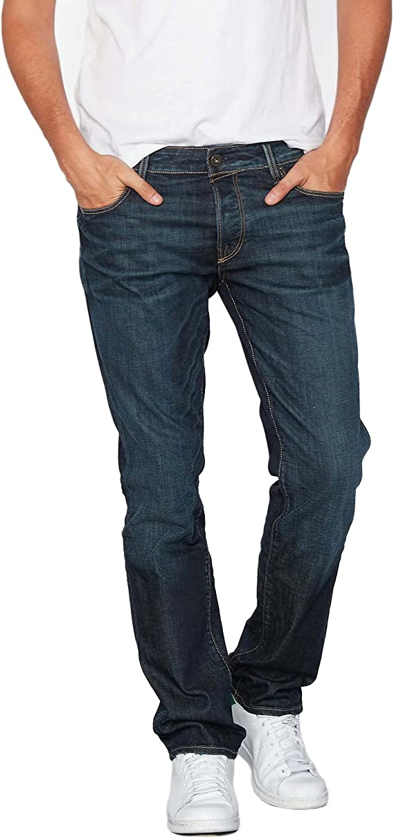 Jack&Jones 12112085 TIM Slim Fit Erkek Blue Denim Lacivert