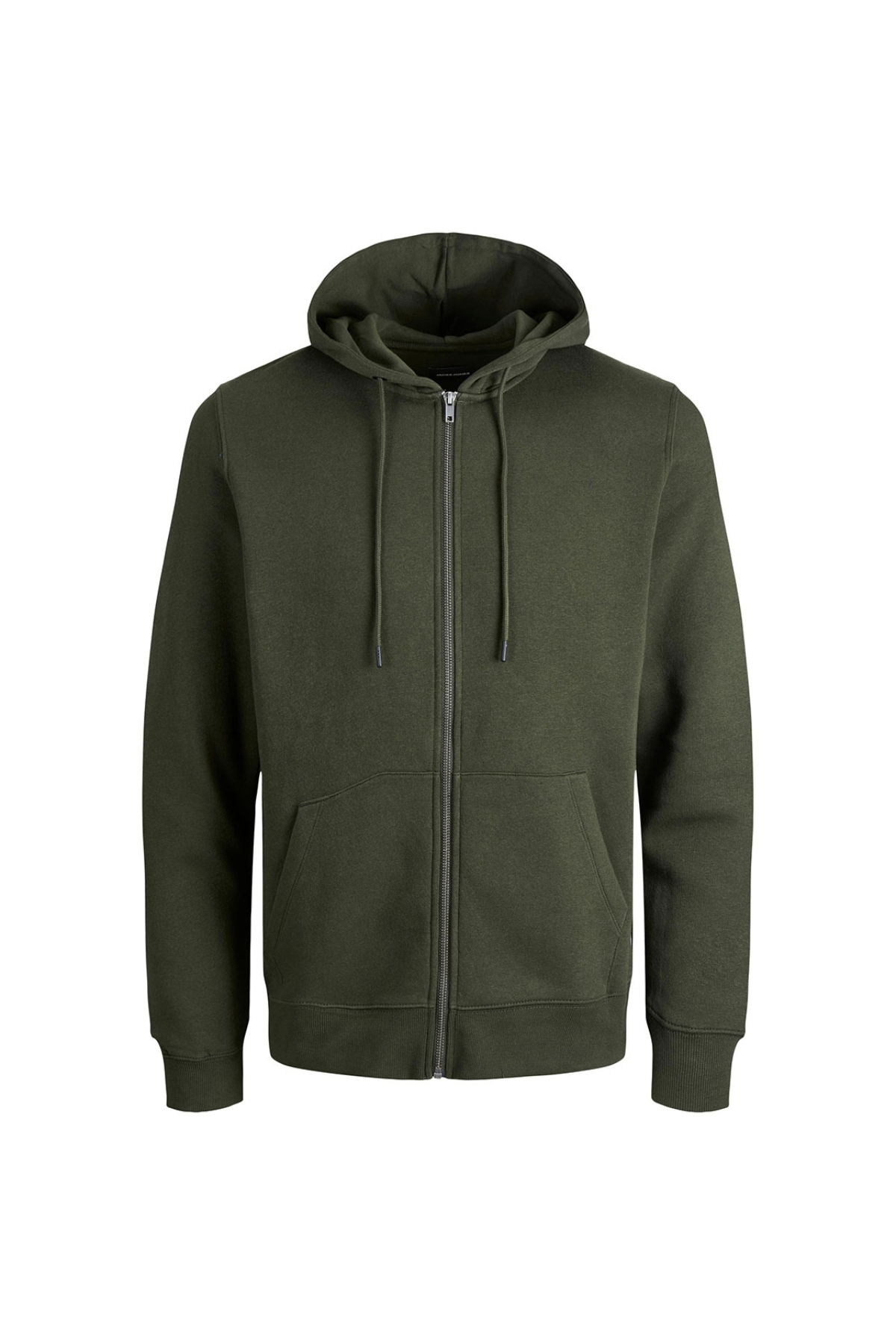 Jack&Jones 12210830 JJESTAR BASIC SWEAT ZIP HOOD Erkek Hırka Haki yeşil