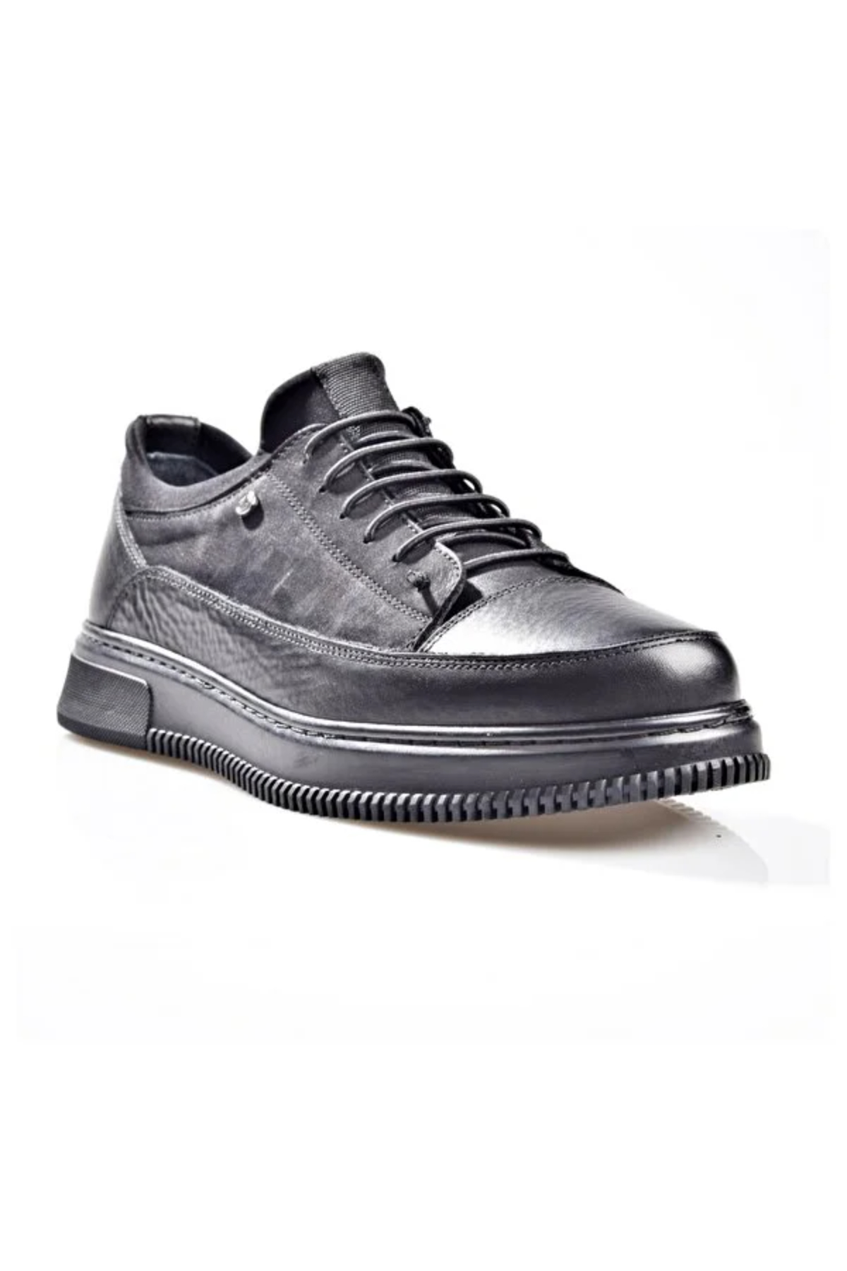 James Franco 24 04 80M 1502 Hakkiki Deri Ayakkabı Siyah