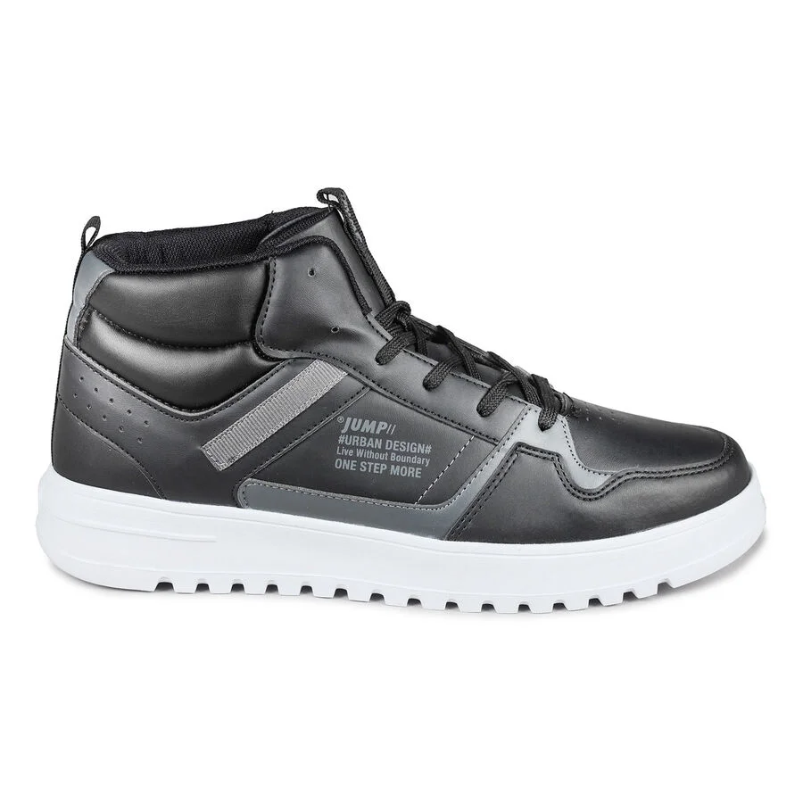 Jump 27430 - JA127430121CT Siyah-Beyaz  Erkek Sneaker Günlük Spor Ayakkabı Siyah Beyaz