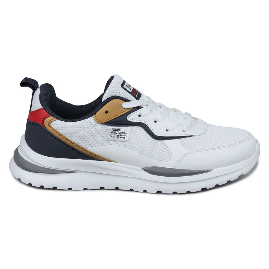 Jump 27985/E White NAVY Red Erkek Yürüyüş Ayakkabısı Beyaz Lacivert