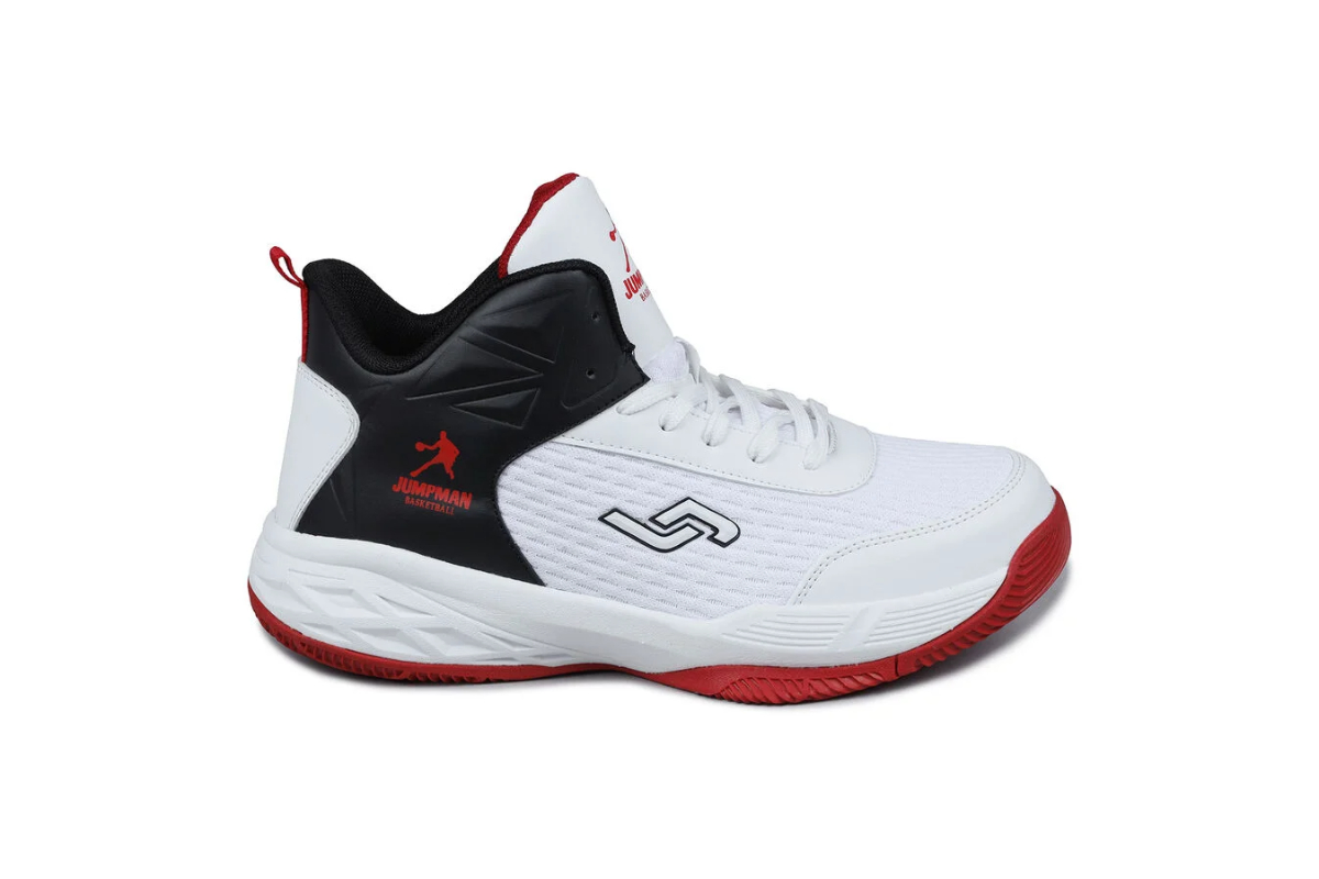 Jump 27986/C White Orange Black Erkek Basket Ayakkabısı Beyaz