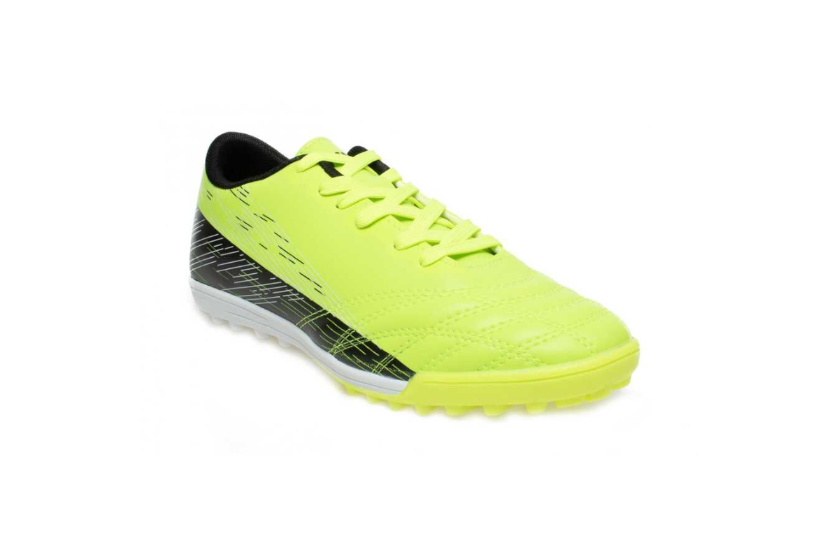 Jump 28004/E-NEON Green Black Erkek Halı Saha yeşil
