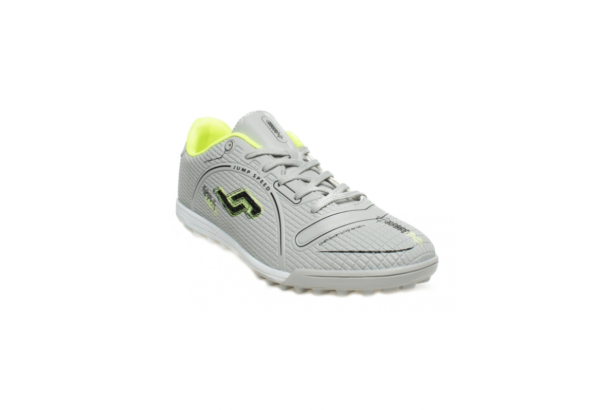 Jump 28006 F.L-GREY NEON GREEN NAVY Erkek Halı Saha Ayakkbısı Gri