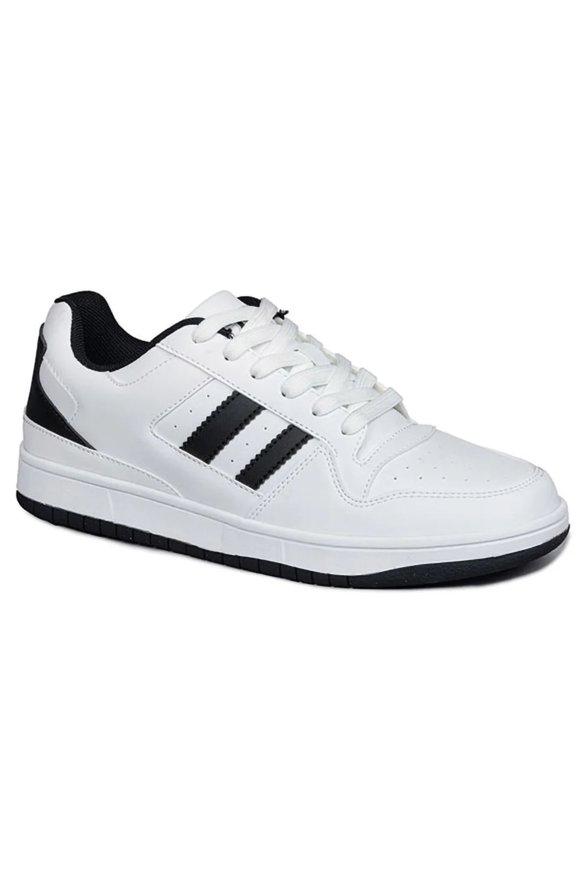 Jump 28709 Kadın Sneaker Günlük Spor Ayakkabı Beyaz Siyah