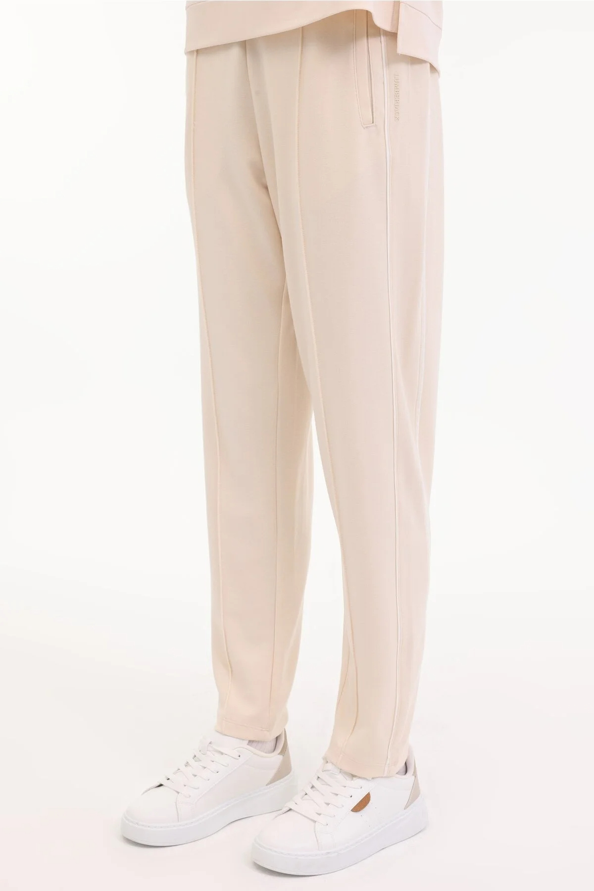 Lumberjack 101940976 WL HIBA 22MS437 5FX Kadın Eşofman Altı bej