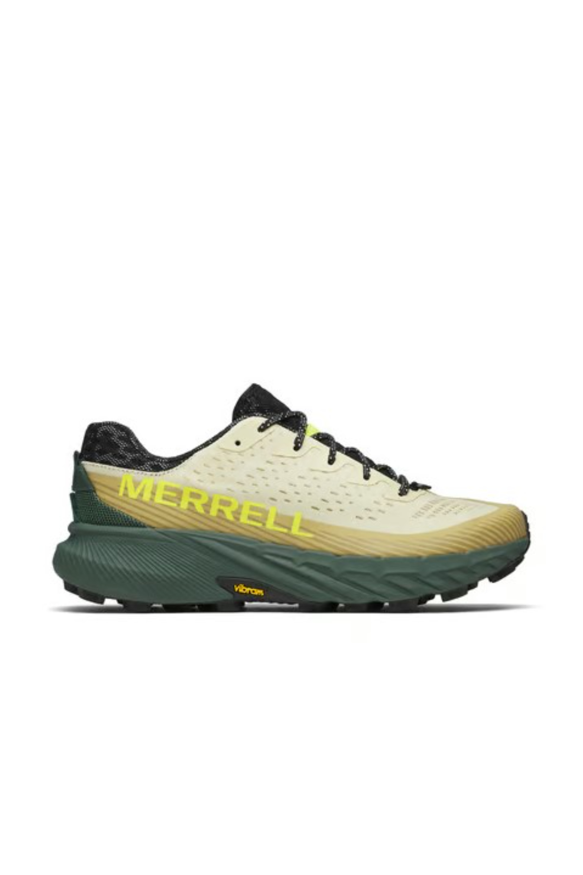 Merrell J068337 AGILITY PEAK 5  Erkek Outdoor Ayakkabısı Yeşil Sarı