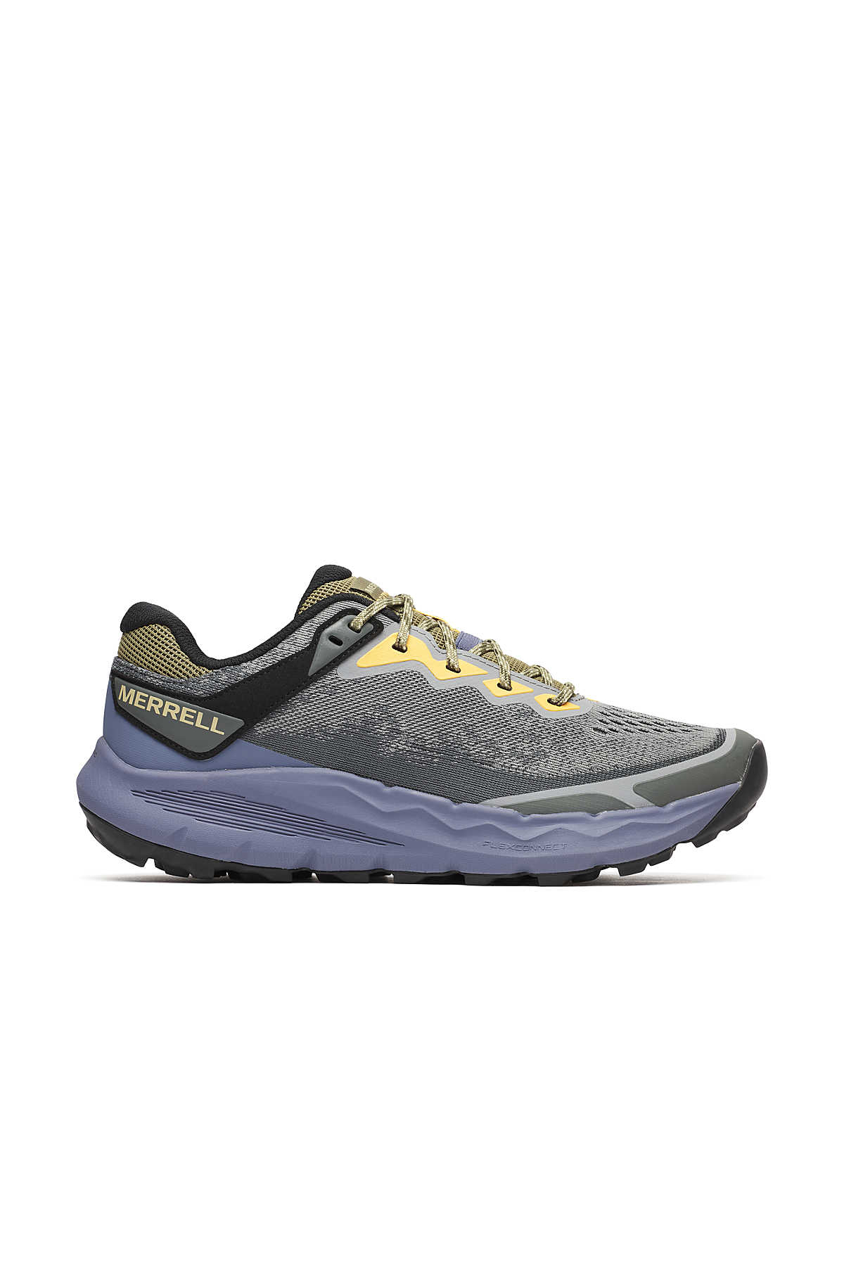 Merrell J068561 NOVA 4 Erkek Yürüyüş Ayakkabısı Gri Mor