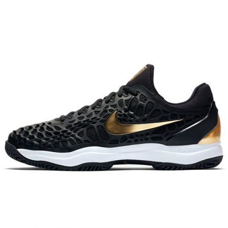 Nike Air Zoom Cage 3HC Erkek Günlük Ayakkabı Siyah Beyaz