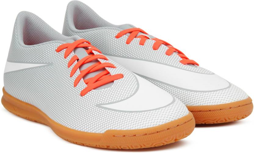 Nike Bravata II TF Erkek Futbol Ayakkabısı Gri Turuncu