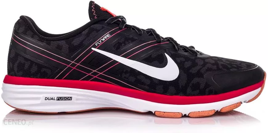 Nike W Dual Fusion TR 2 Print 631661016 Kadın Yürüyüş Ayakkabısı Siyah