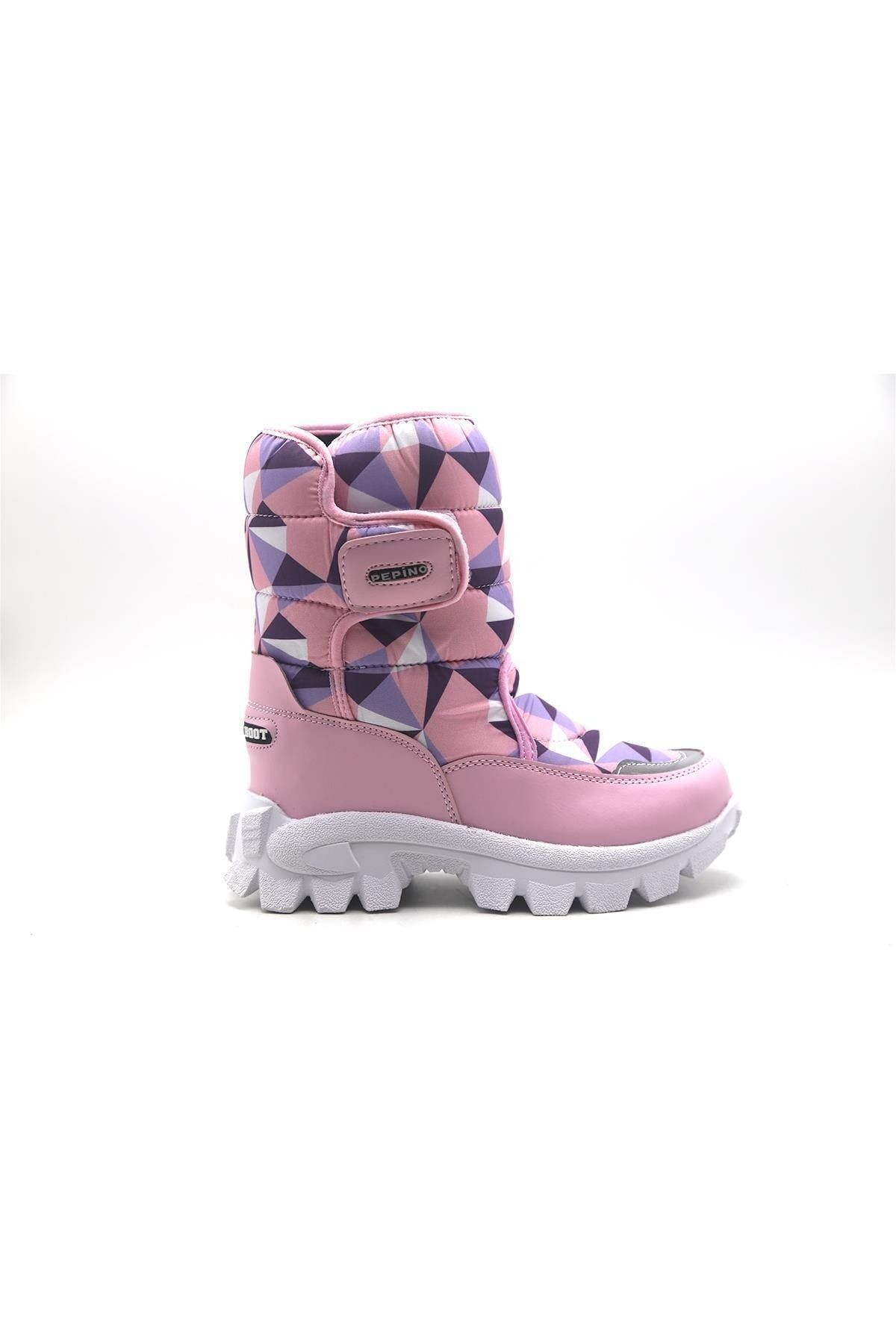 Pepino 1377 Kız Çocuk Filet Çizme Pembe Mor pembe mor