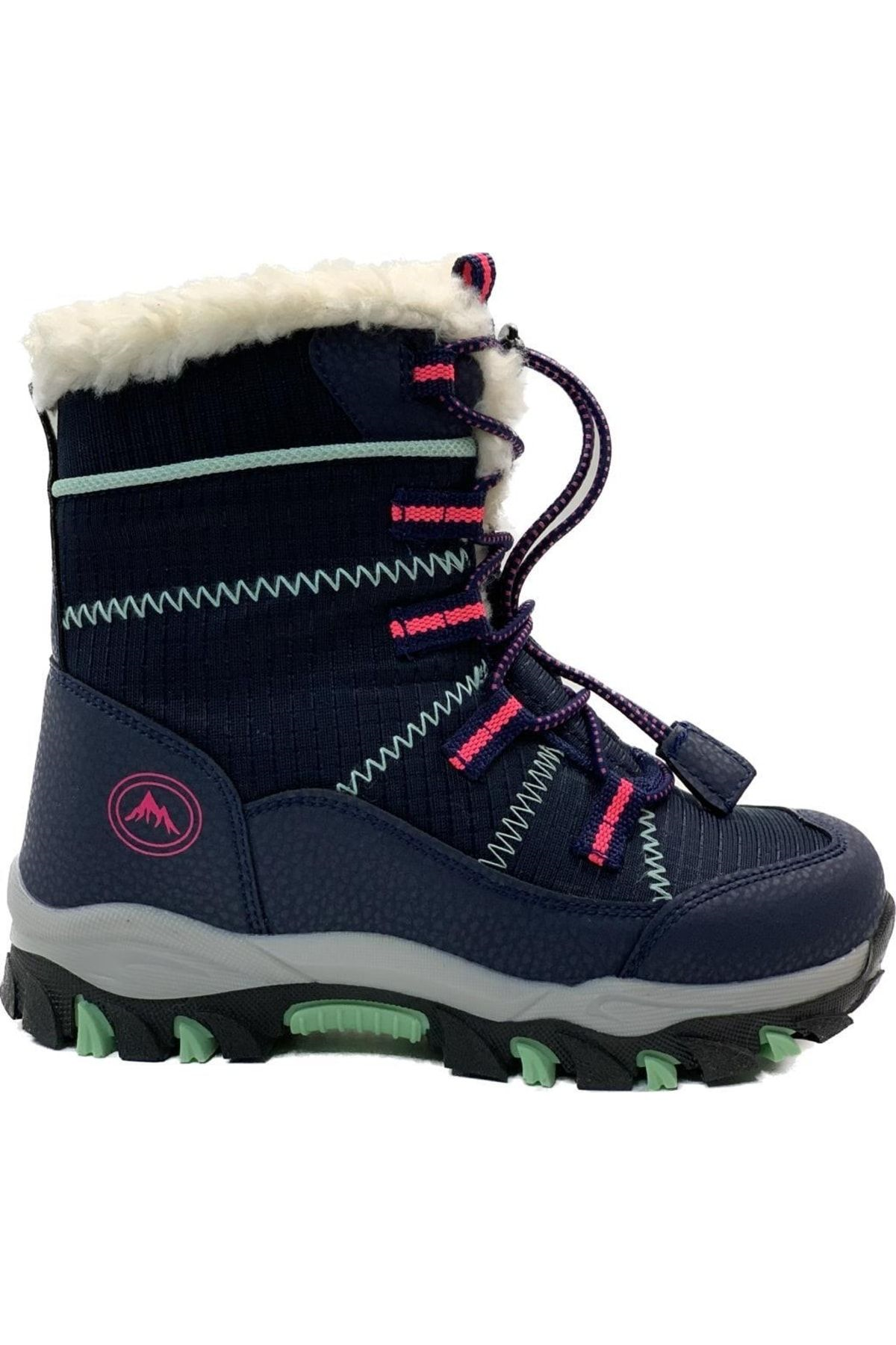 Pepino FK22-961 Kız Çocuk  Lacivert Fosfor Fuşya Filet Çizme Lacivert Pembe