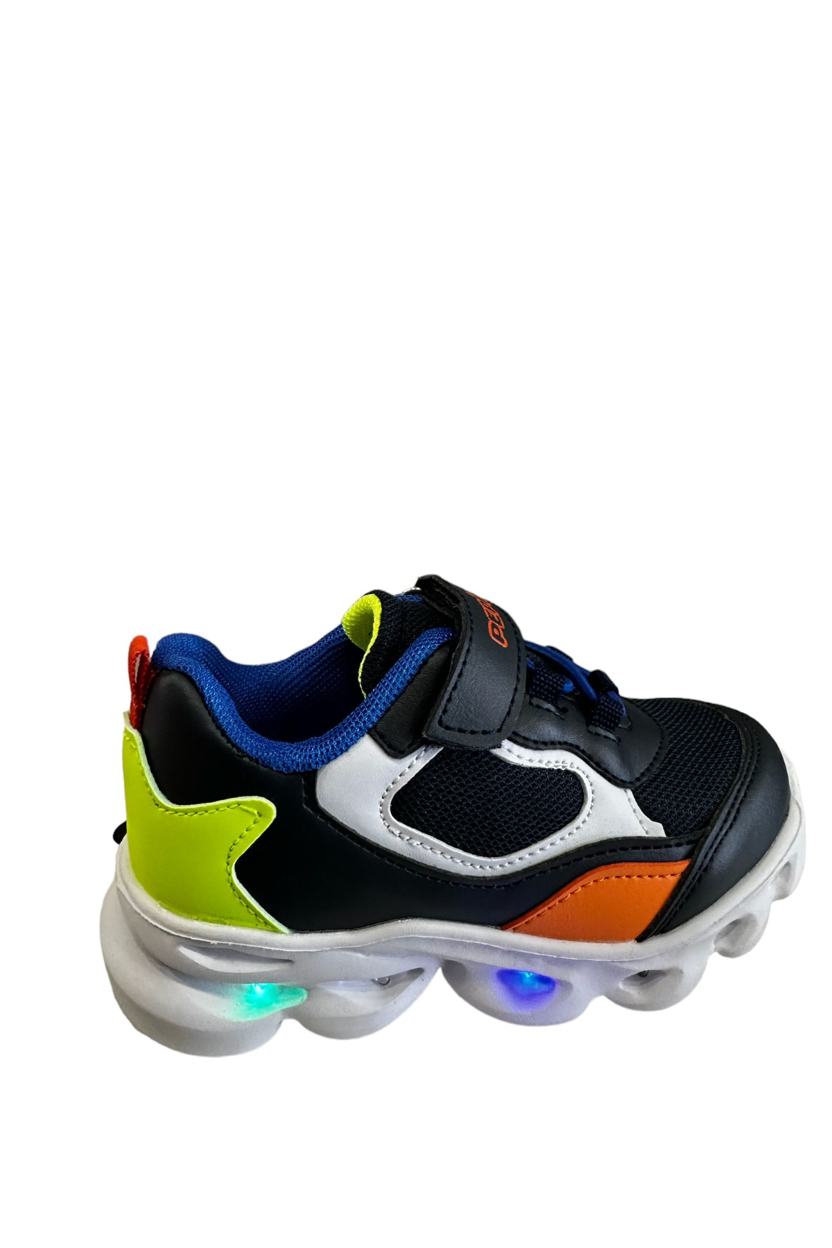 Pepino PY23-1253 Lacivert Saks Turuncu Erkek Çocuk Spor Ayakkabısı Lacivert Turuncu