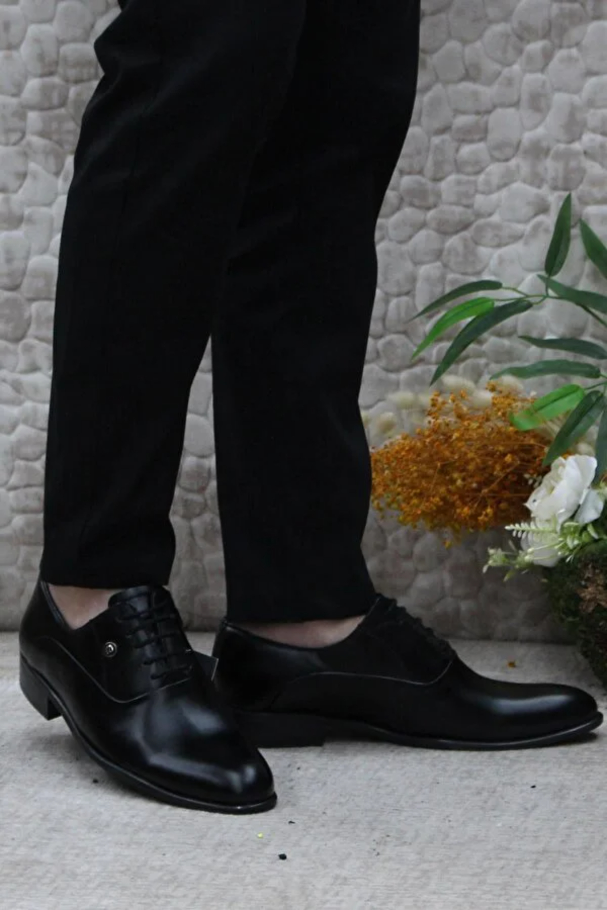 Pierre Cardin 7017 Erkek Klasik Ayakkabı Siyah