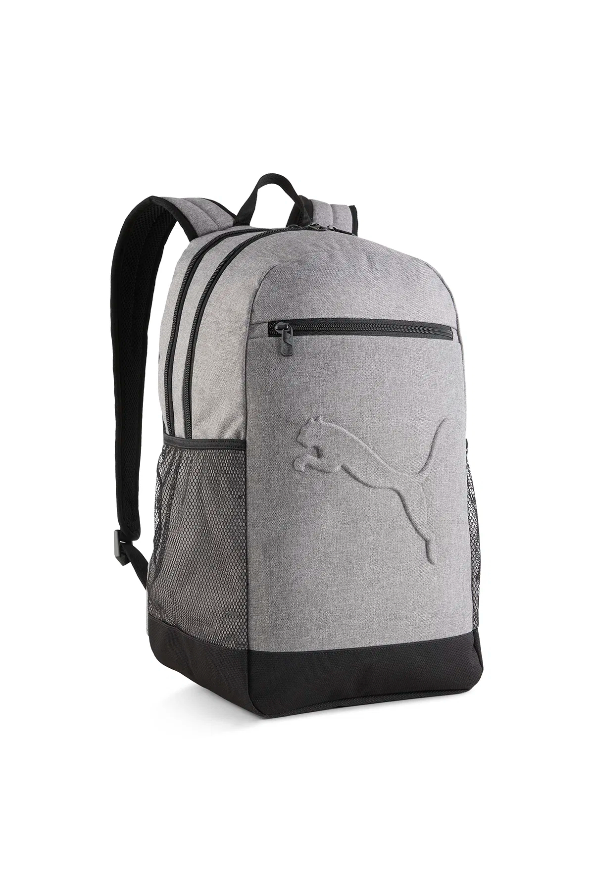 Puma 091350 01 BUZZ HEATHER Backpack Unisex Sırt Çantası Siyah Gri
