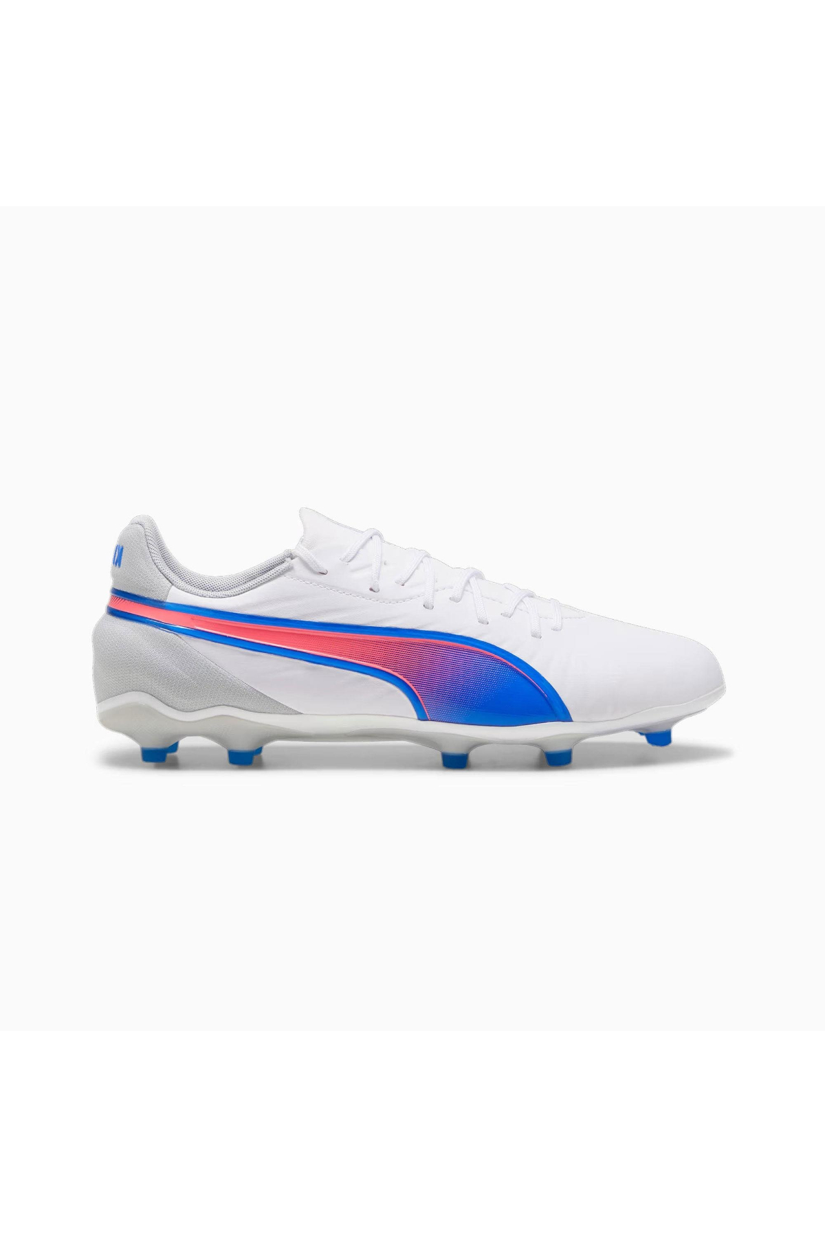 Puma 107863 02 KING MATCH FG/AG Erkek Krampon Beyaz Mavi