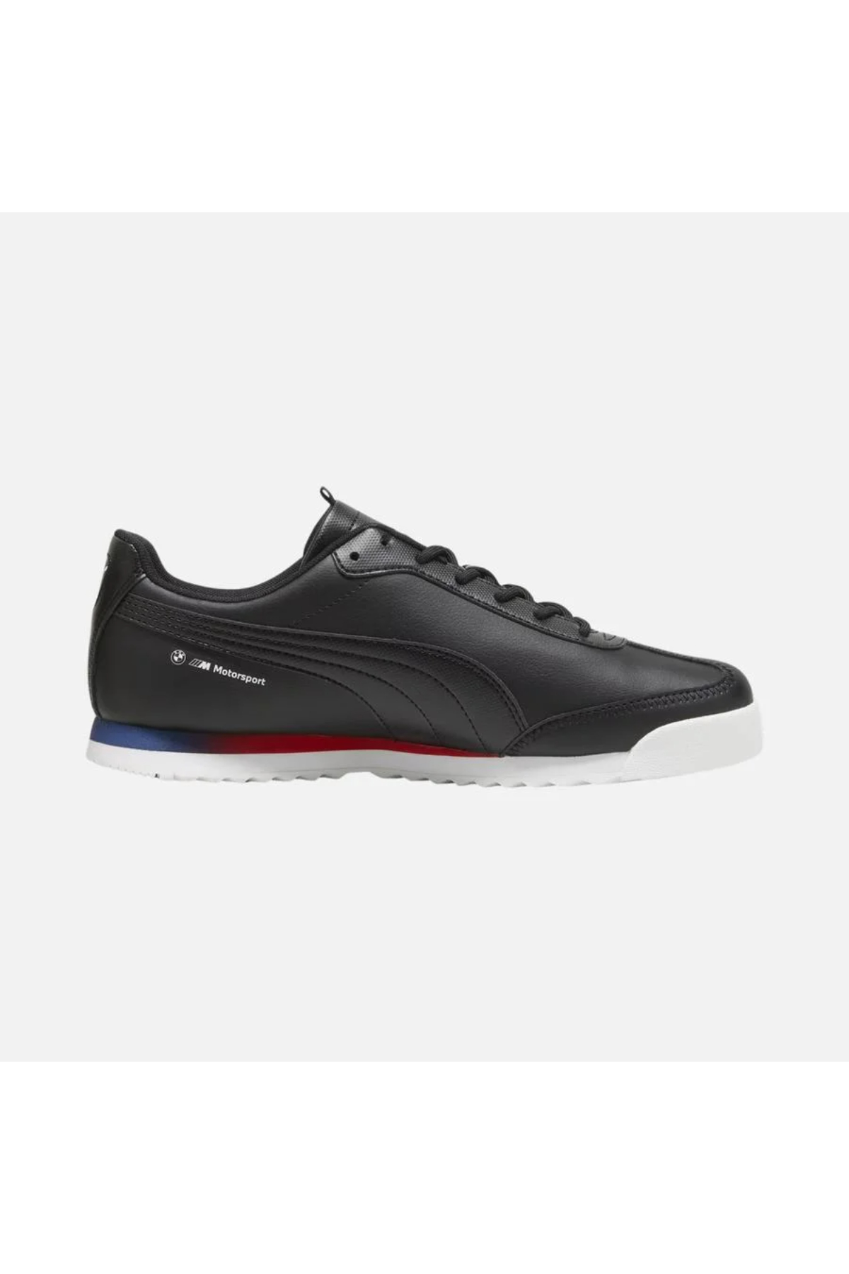 Puma 308033 01 BMW MMS Roma Via Erkek Sneaker Siyah Beyaz