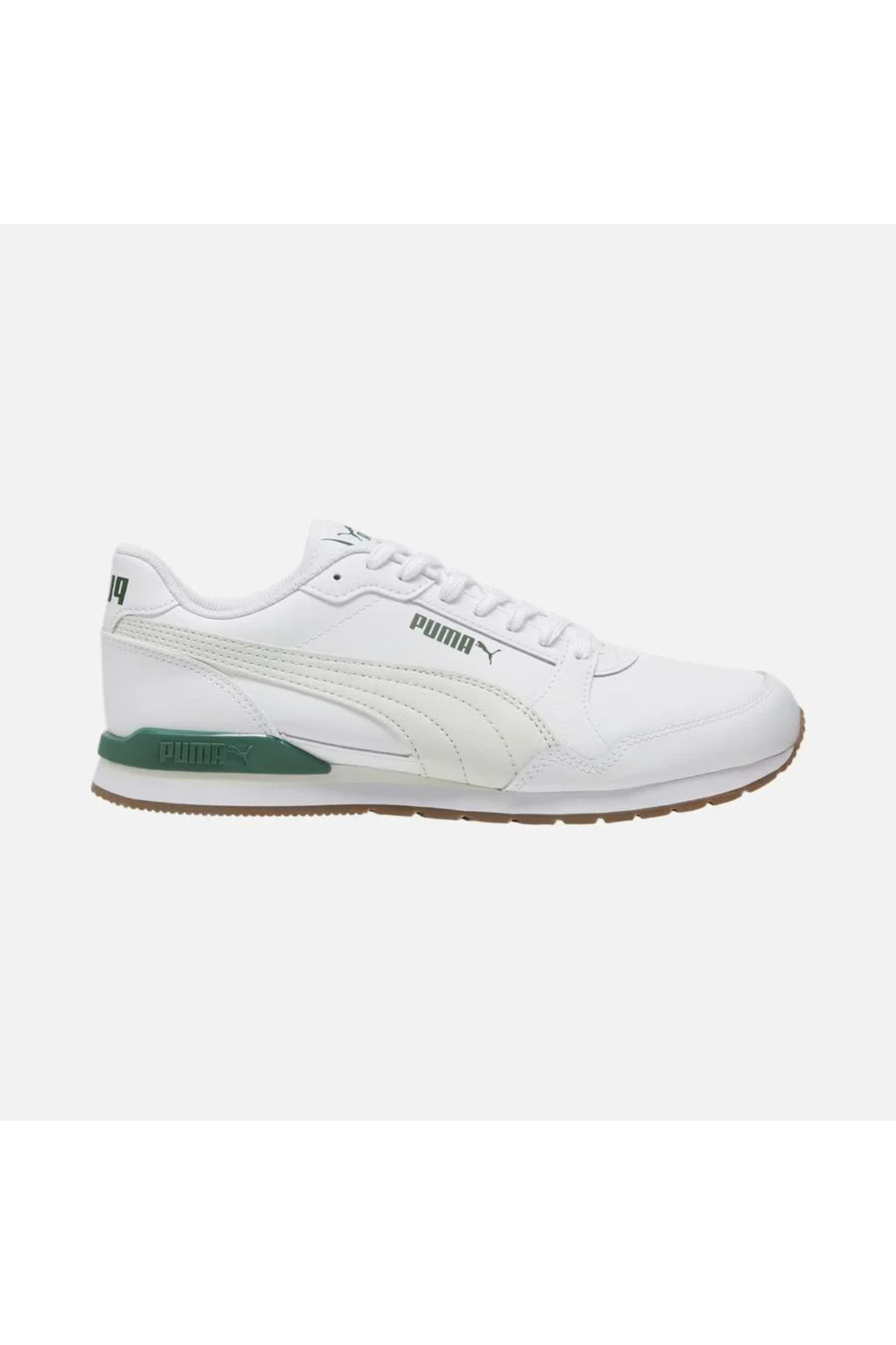Puma 384855 22 ST Runner v3 L Erkek Sneaker Beyaz Yeşil