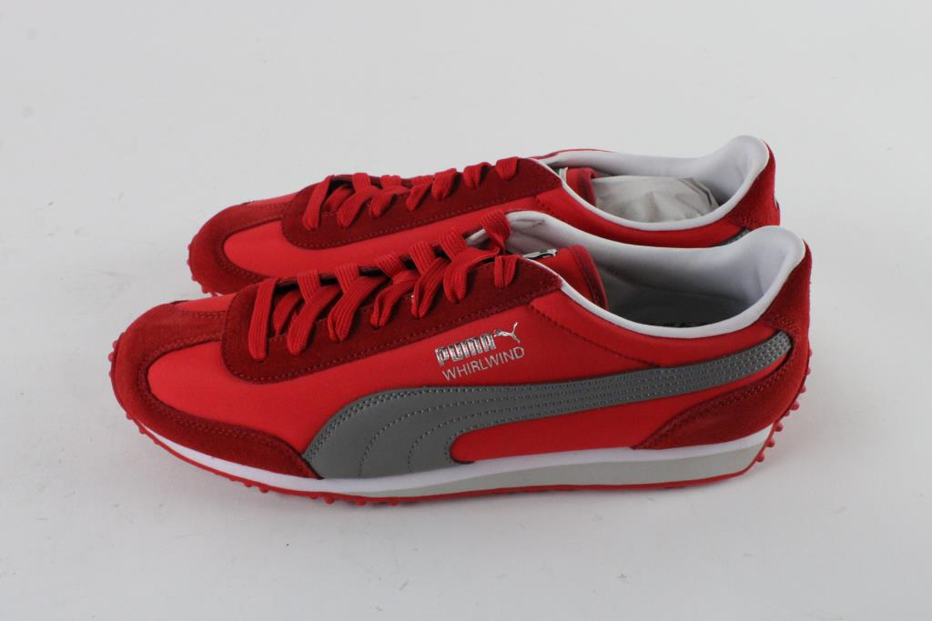 Puma Whirlwind 355110 21 Kadın Günlük Ayakkabı Kırmızı Siyah