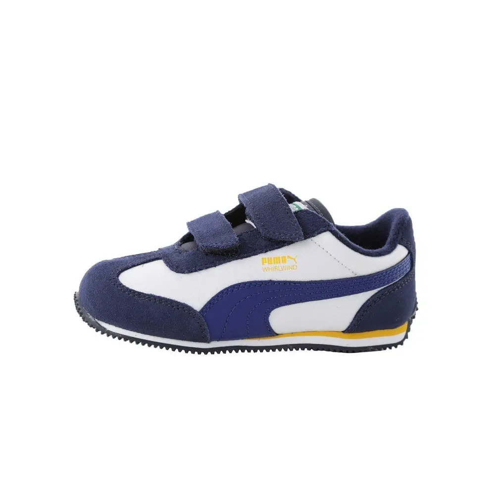 Puma Whirlwind L V 354348 17 Erkek Çocuk Günlük Ayakkabı Lacivert Beyaz