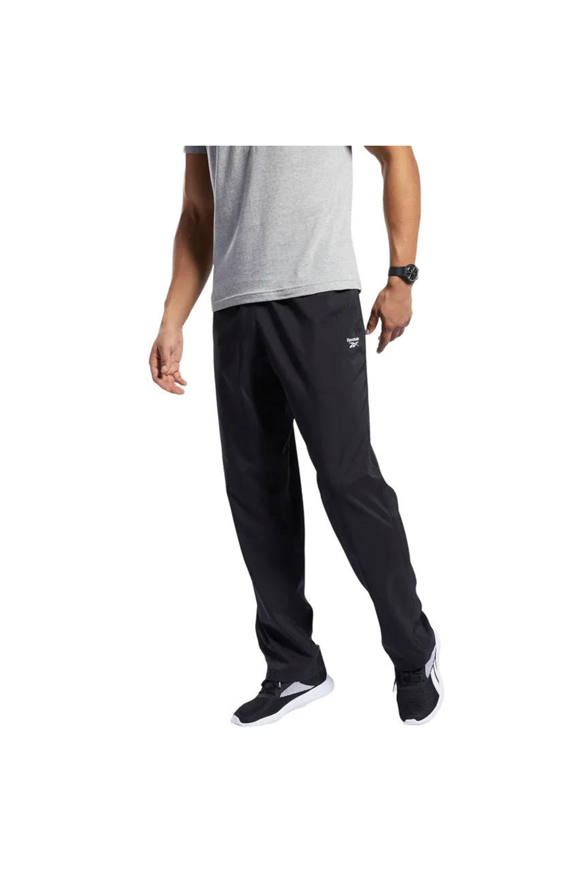 Reebok 100038787 ID TRAIN WVN UL PNT Erkek Alt Eşofman Siyah