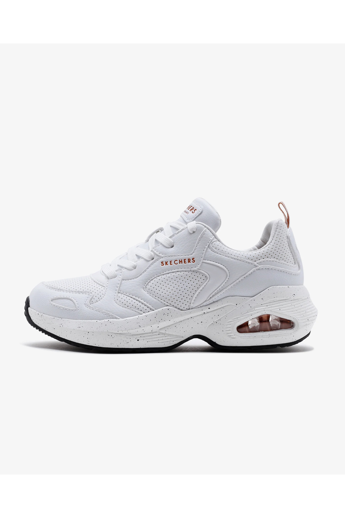 Skechers 177052 / WHT M-UNO-OUT STREET FUN  Kadın Yürüyüş Ayakkabısı Beyaz