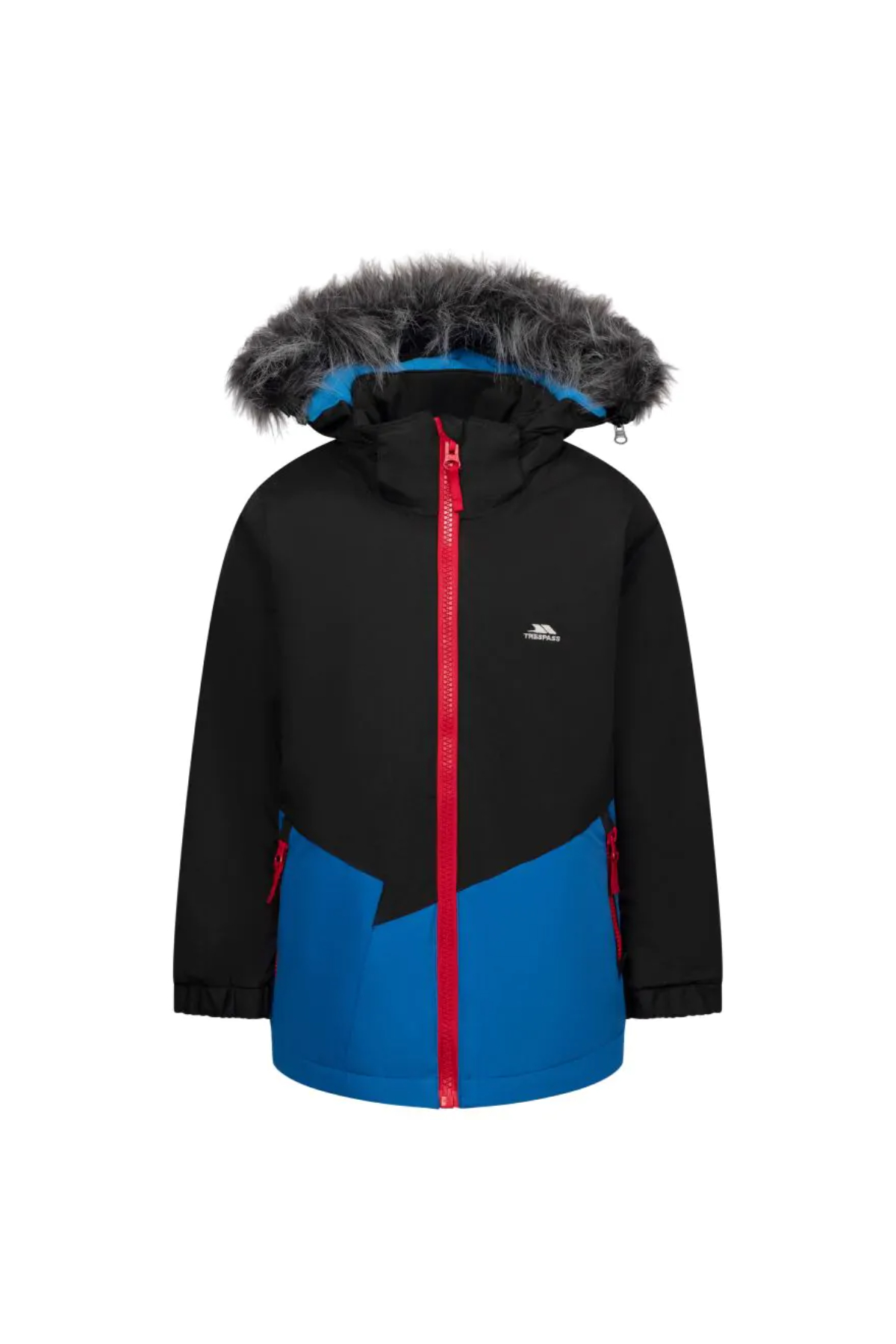 Trespass 515188 DEEN-MALE RAIN JACKET Çocuk Montu Mavi lacivert