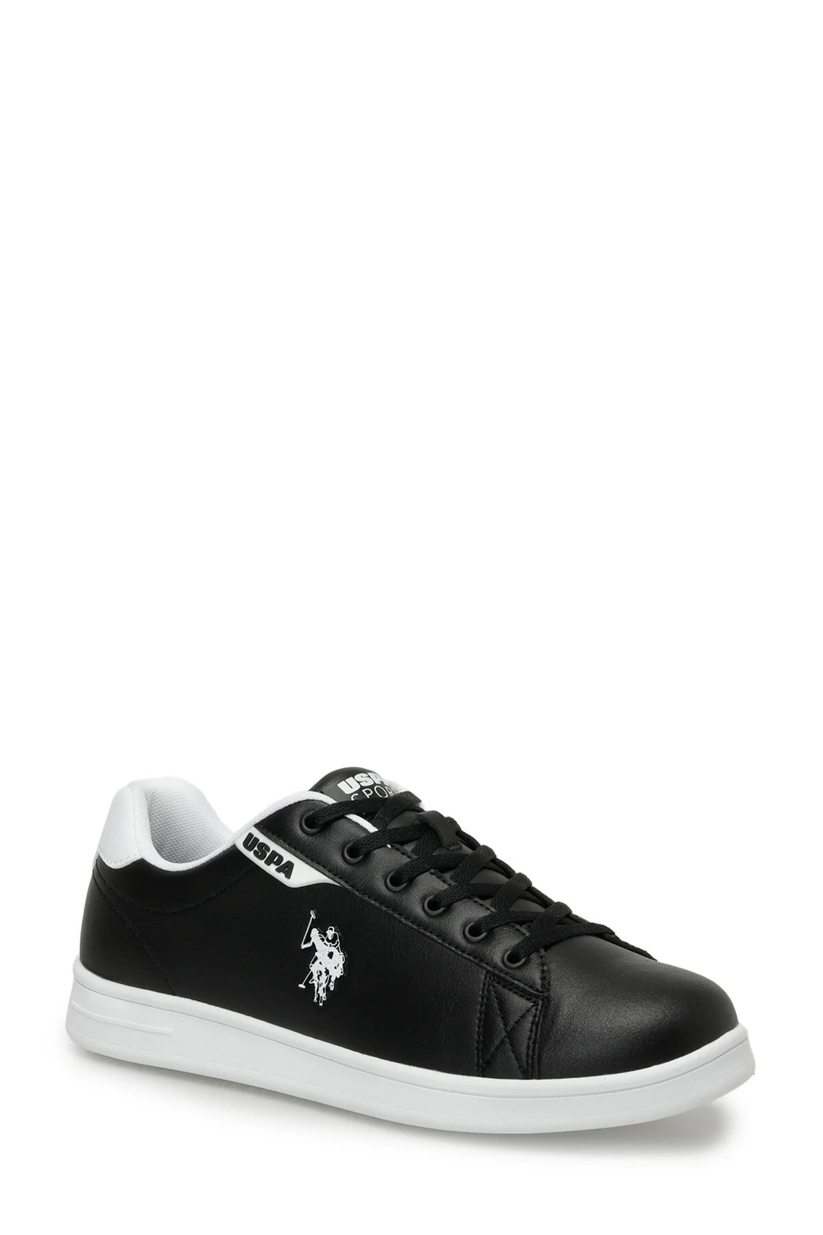 U.S. POLO ASSN.101501692 COSTA 4 FX Kadın Sneaker Siyah Beyaz