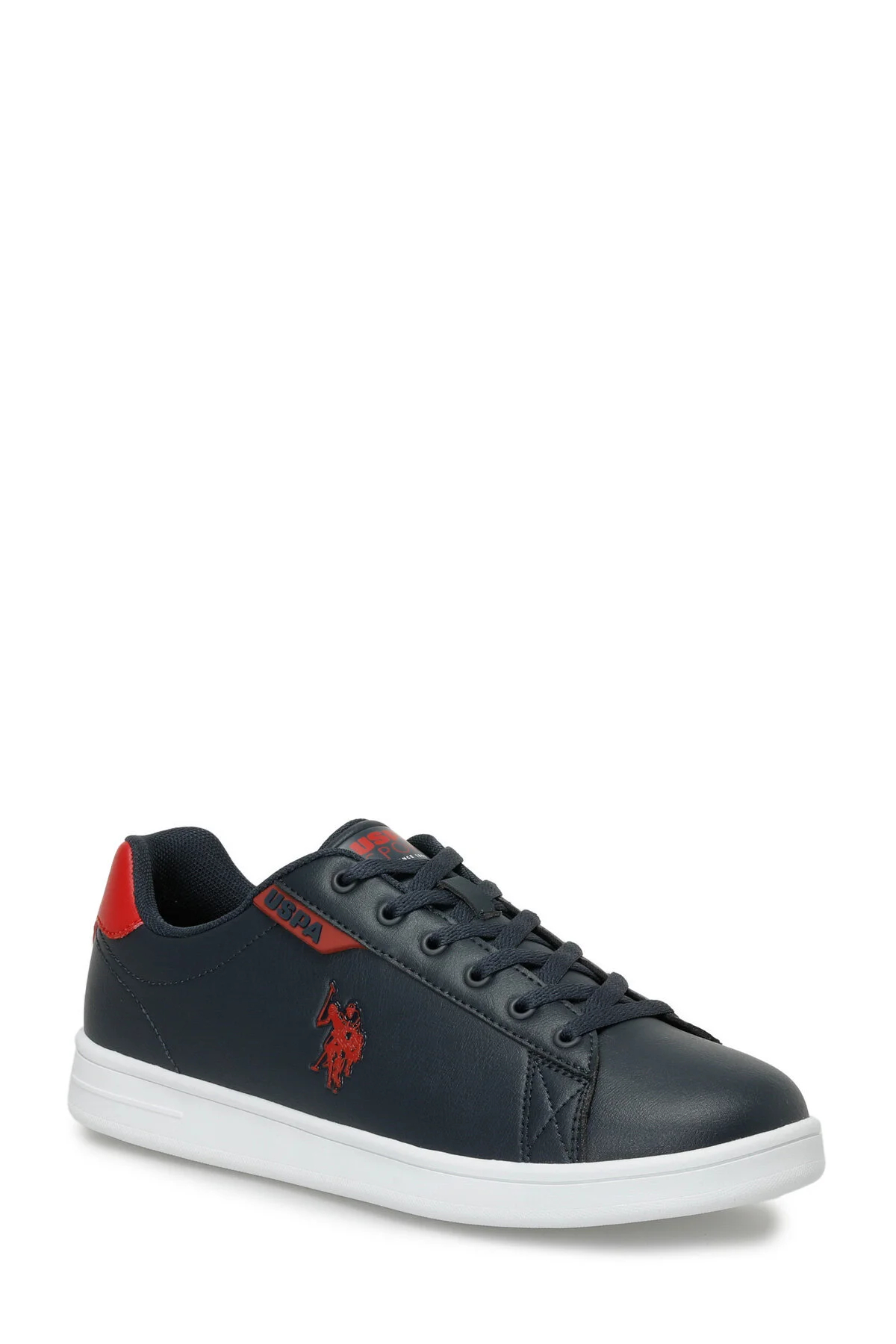 U.S. POLO ASSN.101501689 COSTA 4 FX Erkek Sneaker Siyah Beyaz