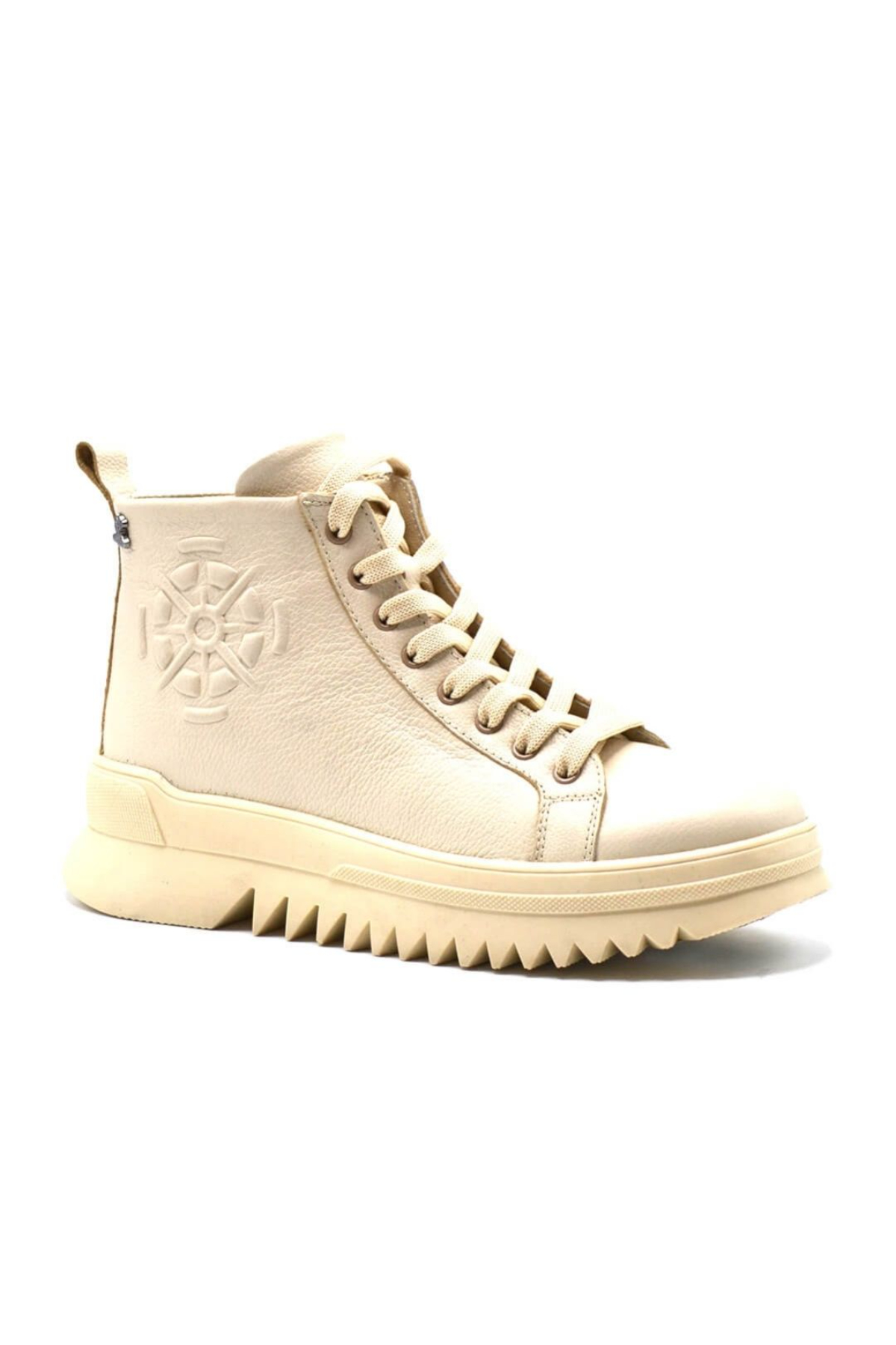 Venüs 2254604K Kadın Deri Bot Beyaz