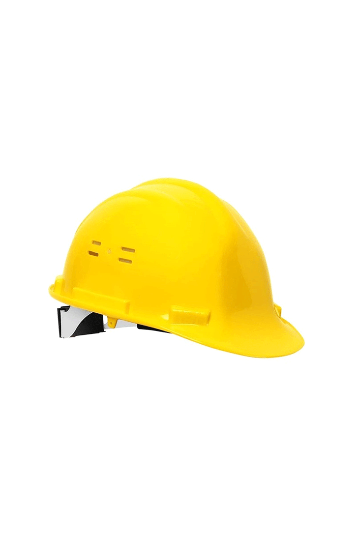 BARET İŞÇİ SAPKASI SARI VİDALI PLASTİK