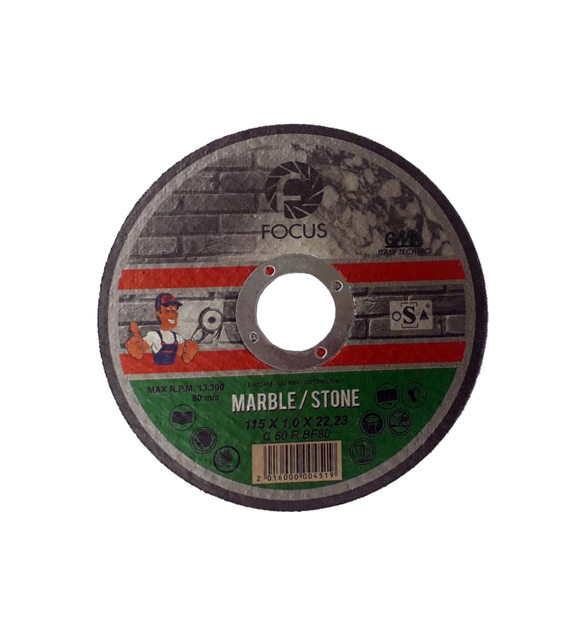 FOCUS SERAMİK KESME 115X1,0MM İNOX MODEL