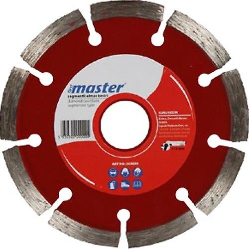 MASTER ELMAS TEPSİ 115 MM KESİK KIRMIZI