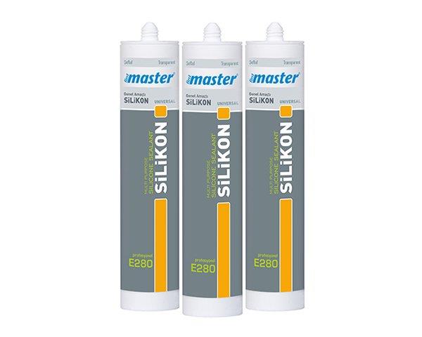 MASTER ŞEFFAF SİLİKON 280GR