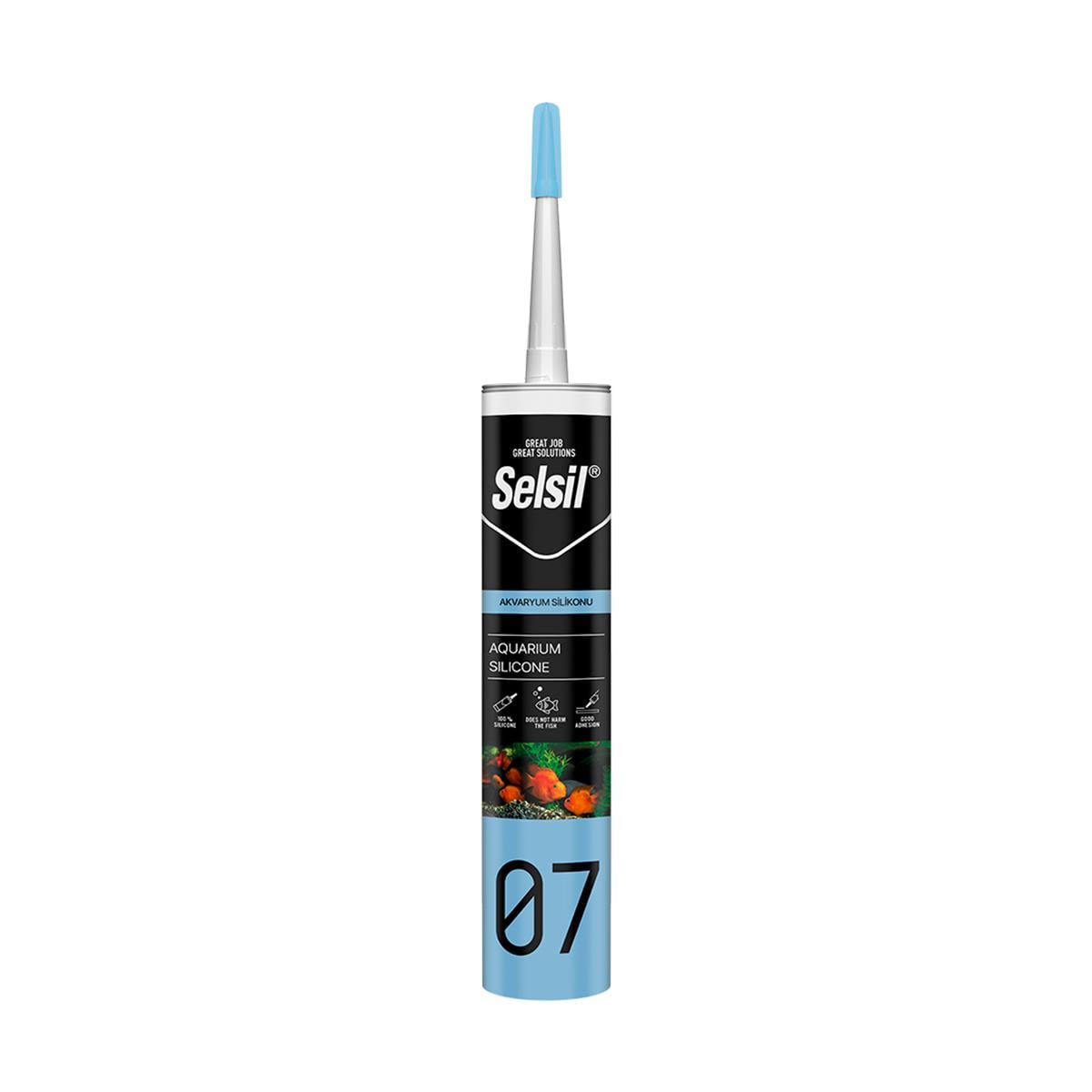 SELSİL AKVARYUM SİLİKONU 280 ML