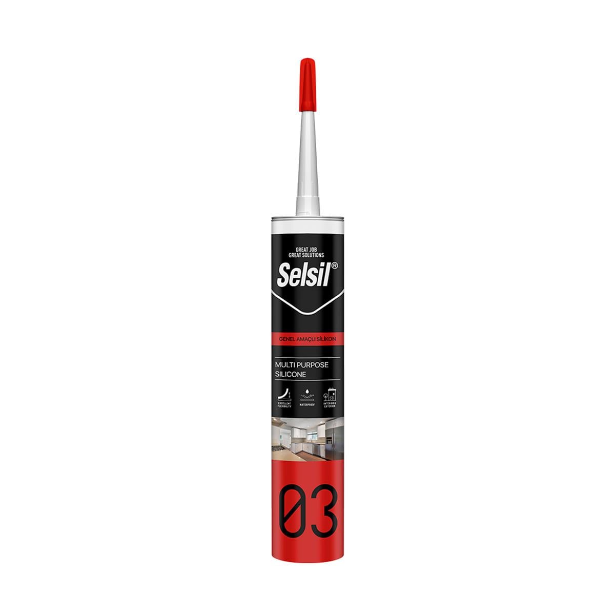 SELSİL SİLİKON 280 ML KAHVE