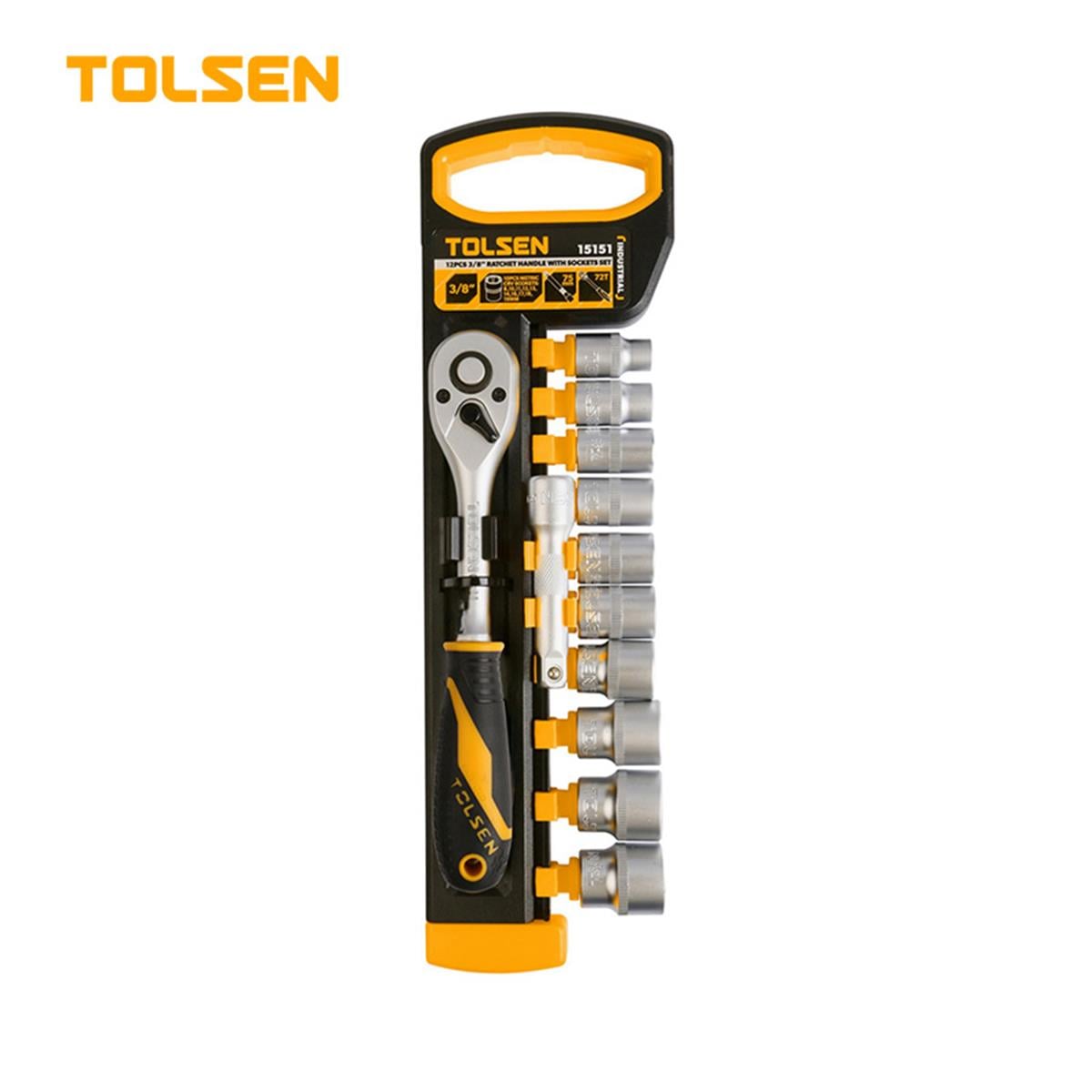 TOLSEN 12 PRÇ.LOKMA SETİ 3/8