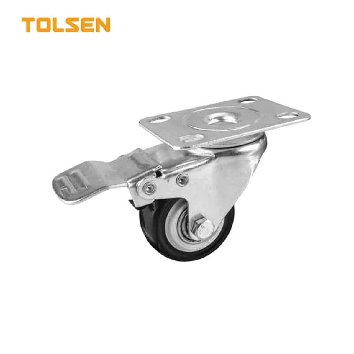 TOLSEN 50 MM FRENLİ TEKERLEK