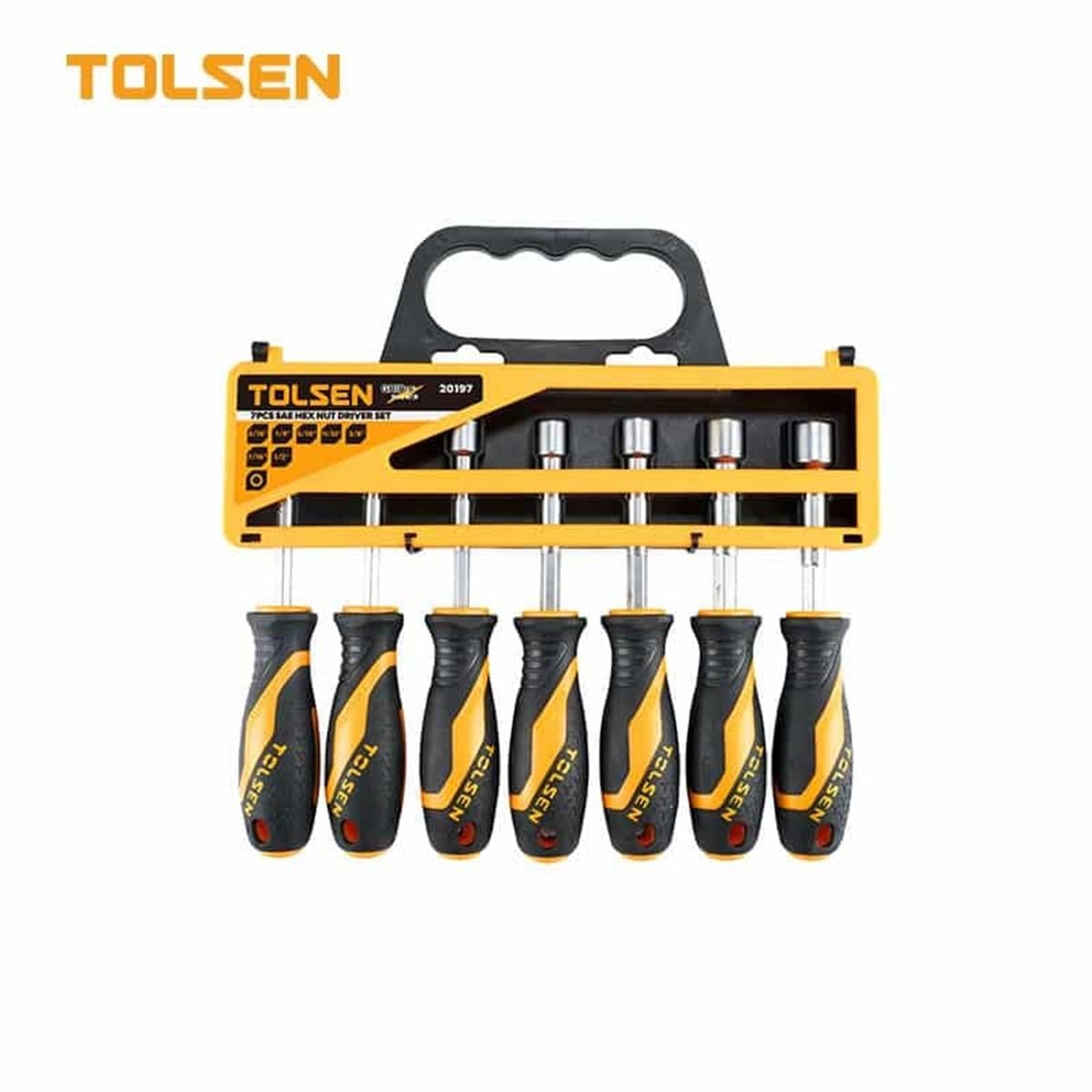 TOLSEN 7 PRÇ. İNÇLİ LOKMA TORNOVİDA SETİ